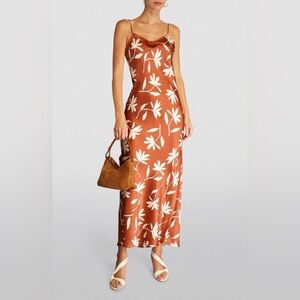 Anine Bing Chloe Silk Dress